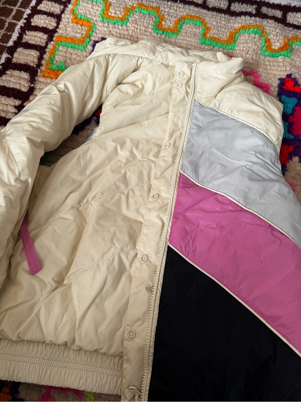 Marine Layer Antuco Reversible Down Puffer Vest S - Picture 5 of 6
